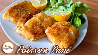 Poisson Pané Maison  Recette Facile et Rapide [upl. by Cupo862]