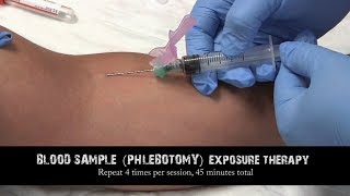 Blood drawing blood sample exposure therapy [upl. by Bixler]