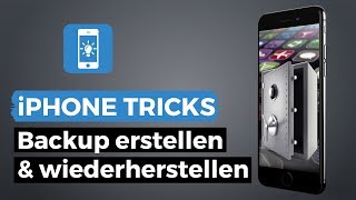 iPhone Backup erstellen amp wiederherstellen  iPhoneTricksde [upl. by Rebme]