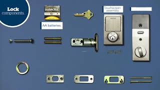 How To Install Your Schlage Sense™ Smart Deadbolt [upl. by Acinad]