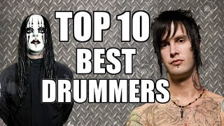 TOP 10 BEST DRUMMERS [upl. by Sakram]