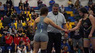 2020 Queen of the Mat  Girls Wrestling Tournament Highlights1252020 [upl. by Richarda]