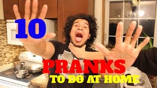 10 EASY PRANKS YOU CAN DO AT HOME  ✔ [upl. by Helfant871]