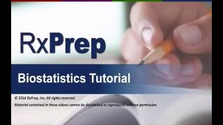 RxPreps Biostats MiniTutorial [upl. by Sherris314]