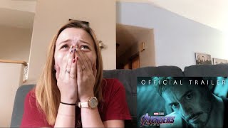 AVENGERS ENDGAME TRAILER REACTION 2 [upl. by Greiner927]