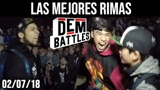 RIMAS QUE PARARON LA DEM BATTLES  DEM Defend I 02072018 ¡Batallones [upl. by Gudrin]