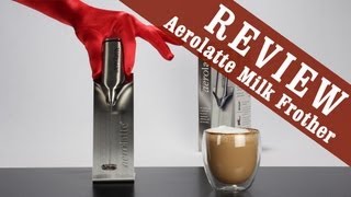 Aerolatte Milk Frother  Exclusive Review [upl. by Nirda]