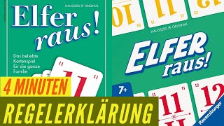 Elfer Raus Regeln Anleitung Regelvideo  Klassiker  Kartenspiel [upl. by Marge]