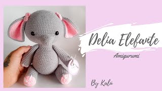 Elefante Amigurumi  Tutorial parte 12 by Kalú [upl. by Giralda]