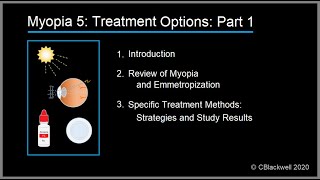 Myopia 5 Preventing Myopia Treatment Methods Part 1 How They Work [upl. by Enirok]