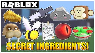 ALL SECRET INGREDIENT LOCATIONS in WACKY WIZARDS  HONEY UPDATE ROBLOX [upl. by Durwin]