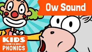 OW  Fun Phonics  How to Read  Made by Kids vs Phonics [upl. by Nevin]