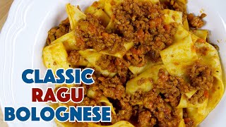 Classic Traditional Ragù Bolognese Sauce Recipe  So Easy  Glen And Friends Cooking [upl. by Constantino]