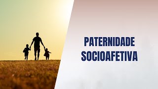 Paternidade socioafetiva [upl. by Amzu]