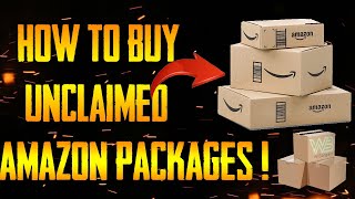 How To Buy Unclaimed Amazon Packages Online Easy Method 2021 [upl. by Lali17]