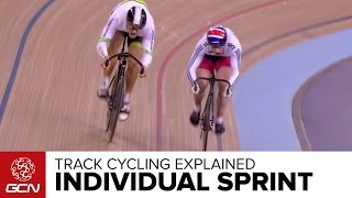 The Individual Sprint Explained – GCNs Guide To Track Cycling [upl. by Jaala304]