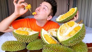 Durian • The Smelliest Fruit In The World Challenge • MUKBANG [upl. by Yssenhguahs]