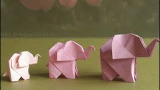 como hacer elefante de papel  origami [upl. by Colyer]