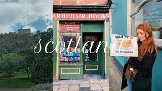 My First Trip to Scotland  Edinburgh  Glasgow VLOG [upl. by Cralg328]