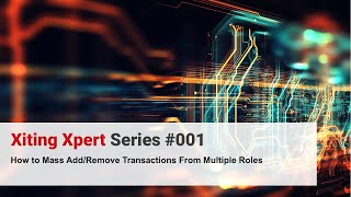 How to Mass AddRemove Transactions from SAP roles Xiting Xpert Tip 001 [upl. by Reiss]