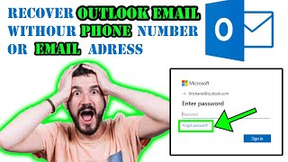 How to Recover Outlook Password without Phone Number and email 2020 Outlook Forget Password [upl. by Gawain]