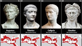 Timeline of the Roman and Byzantine Emperors [upl. by Damick]