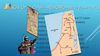 The Divided Kingdom of Israel Lesson 10 Rehoboam Abijah [upl. by Eterg]