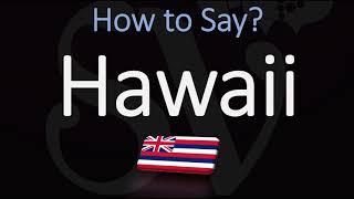 How to Pronounce Hawaii English Vs Hawaiian Pronunciation [upl. by Teleya]