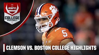 Clemson Tigers vs Boston College Eagles  Full Game Highlights [upl. by Mauricio]