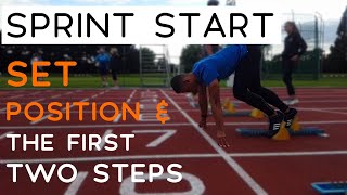 Sprint Training  The Set Position amp Start [upl. by Hock]