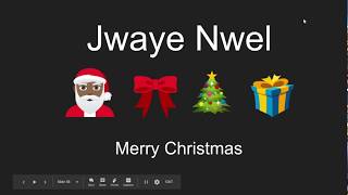 Merry Christmas in Creole Jwaye Nwel [upl. by Tillinger912]