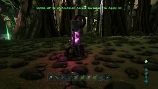 ARK Survival Evolved How To Make A Gas Collector And Where To Find Gas Vain in Aberration [upl. by Einnel]