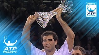 Agassi vs Sampras ATP Finals 1999 Final Highlights [upl. by Cibis460]