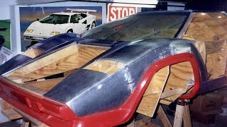 Man Spent 17 Years Building a Lamborghini in Basement [upl. by Pickering348]