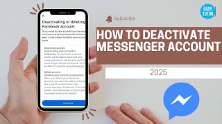 How To Deactivate Messenger Account in 2025 [upl. by Nihahs290]