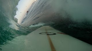 Surfer Caught inside giant 50 Foot Todos Santos GoPro Footage [upl. by Vano]