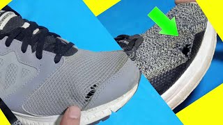 Tutorial how to fix holes on shoes [upl. by Ainsworth38]