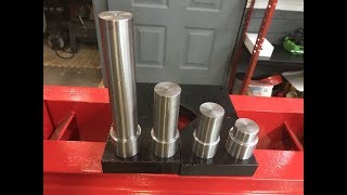 Hydraulic Shop Press Drifts [upl. by Calie]