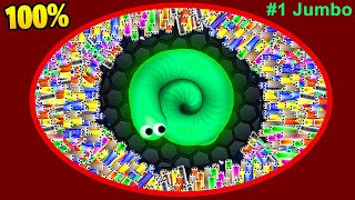 Slitherio World Record  Slitherio Epic Gameplay 957270 Score AI [upl. by Ainahpets]