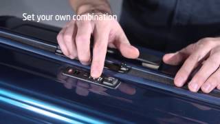 Samsonite Lock Instructions [upl. by Aserehtairam]