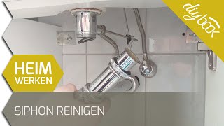 Siphon reinigen  Der Flaschensiphon am Waschbecken [upl. by Hermina18]