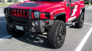 2006 Hummer H3 w 4quot Lift Kit 20quot Wheels The Tires 35s Magnaflow Exhaust [upl. by Malita]