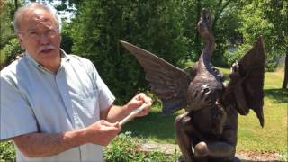 Maintaining Outdoor Bronze Sculptures [upl. by Jesh]