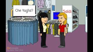 Acquisti in un negozio di abbigliamento [upl. by Nodle]