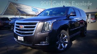 2017 Cadillac Escalade ESV Premium Luxury 62 L V8 Review [upl. by Nimrahc142]