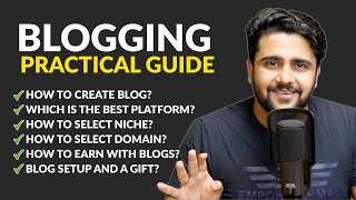 How to Start a Blog  Complete Practical Guide [upl. by Annoed23]