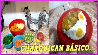 CHARQUICAN RECETA BÁSICA  COCINA TRADICIONAL CHILENA [upl. by Aaron]