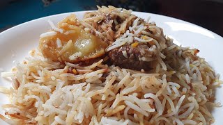 Mauritian Cuisine Easy Beef Biryani Recipe  Briani La Viande Boeuf [upl. by Ody560]