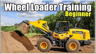 Front End Loader Training Beginner 2020  Heavy Equipment Operator Training [upl. by Lexine]