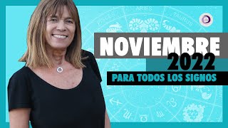 PREDICCIONES NOVIEMBRE 2022 PARA TODOS LOS SIGNOS [upl. by Roybn979]